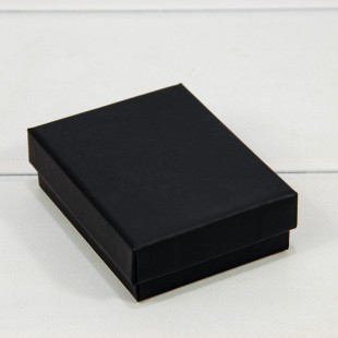Коробка Прямоугольная 9*7*2,8 Крафт Чёрный 1/12 1/240 Арт: 62265/3