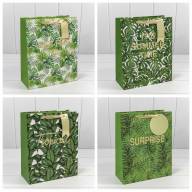 Пакет подарочный "Листья" (микс) 26*32*12 210г 1/20 1/120 Арт: 000131C - Пакет подарочный "Листья" (микс) 26*32*12 210г 1/20 1/120 Арт: 000131C