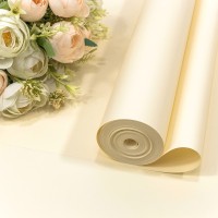 Плёнка 59см 900г "Корейская" 60мкм Кремовый 1/6 1/12 Арт: 90038/M