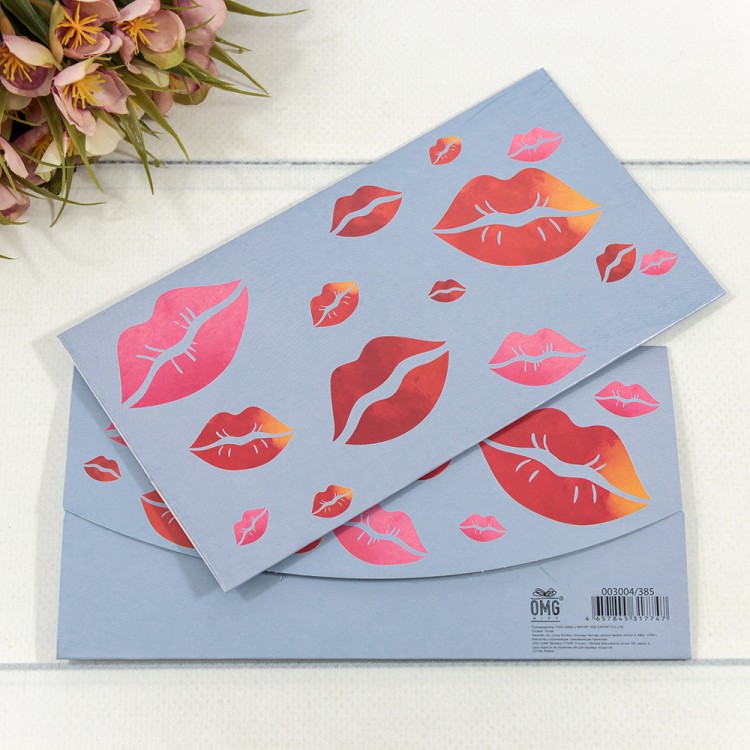 Конверт подарочный 16,5*9см 385 1/10 1/250 Арт: 003004/385