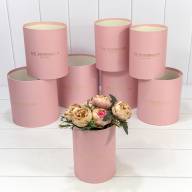 Коробки Цилиндр Набор 1/8 19,5*19 без крышки "The Rosemadam" Розовый 1/6 Арт: 720835/5 - Коробки Цилиндр Набор 1/8 19,5*19 без крышки "The Rosemadam" Розовый 1/6 Арт: 720835/5