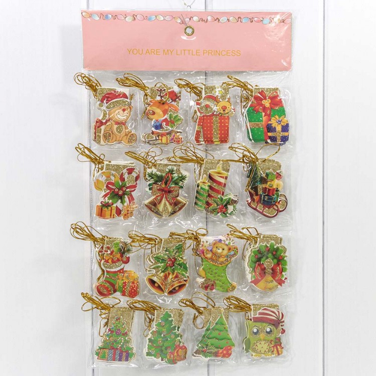 Открытки Набор "Новый год" (микс 01) 6,4*5,8 1/128 1/36 Арт: 1130/1