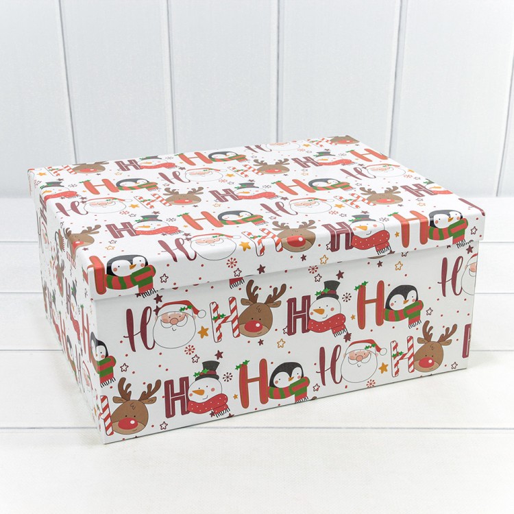 Коробки Прямоугольные Набор 1/10 34*26*15,3 "Новый год"-2656 1/6 Арт: 730604/2656