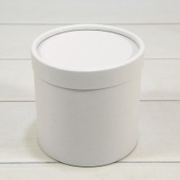 Коробка Цилиндр 12*12 Белый 1/3 1/120 Арт: 720104/1