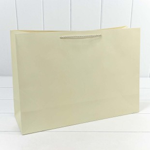 Пакет подарочный "Фактура" Бежевый 45*32*15 210г 1/20 1/120 Арт: 300480AA/5