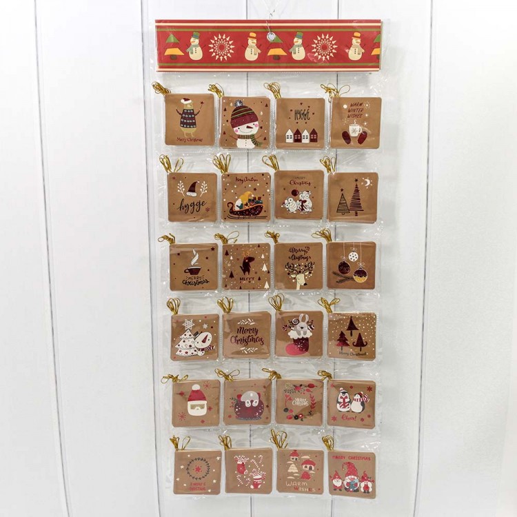 Открытки Набор "Новый год" (микс 20) 7*7 1/144 1/50 Арт: 1140/5955