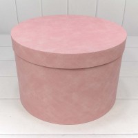 Коробки Круглые Набор 1/8 32*21 "Текстура" Розовый 1/4 Арт: 7218001/0040