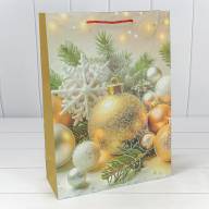 Пакет подарочный &quot;Новый год&quot; (микс 419) 30*41,5*12 210г 1/20 1/120 Арт: 300419A - Пакет подарочный "Новый год" (микс 419) 30*41,5*12 210г 1/20 1/120 Арт: 300419A