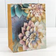 Пакет подарочный с 3D аппликацией "Цветы" (микс 257) 18*23*10 210г 1/20 1/360 Арт: 000257E - Пакет подарочный с 3D аппликацией "Цветы" (микс 257) 18*23*10 210г 1/20 1/360 Арт: 000257E