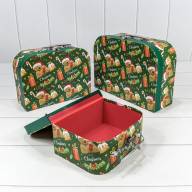 Коробки &quot;Чемодан&quot; Набор 1/3 30*21*9,6 &quot;Новый год&quot;-3086 1/12 Арт: 7308024/3086 - Коробки "Чемодан" Набор 1/3 30*21*9,6 "Новый год"-3086 1/12 Арт: 7308024/3086