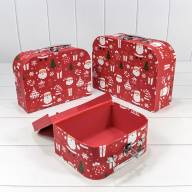 Коробки &quot;Чемодан&quot; Набор 1/3 30*21*9,6 &quot;Новый год&quot;-3023 1/12 Арт: 7308024/3023 - Коробки "Чемодан" Набор 1/3 30*21*9,6 "Новый год"-3023 1/12 Арт: 7308024/3023