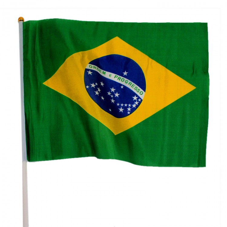 Флаг Бразилии 20×28 Арт: 00040333