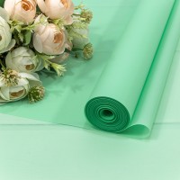 Плёнка 0,59*34м 900г матовая однотонная 55мкм Магическая мята 1/6 1/12 Арт: 90057/0921