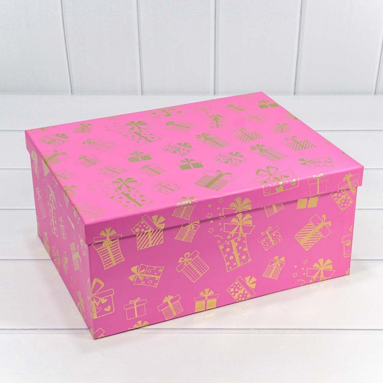 Коробки Прямоугольные Набор 1/10 34*26*15,3 "Новый год"-0083 1/6 Арт: 730604/0083