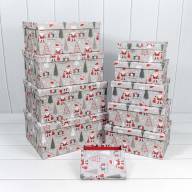 Коробки Прямоугольные Набор 1/10 34*26*15,3 &quot;Новый год&quot;-2627 1/6 Арт: 730604/2627 - Коробки Прямоугольные Набор 1/10 34*26*15,3 "Новый год"-2627 1/6 Арт: 730604/2627