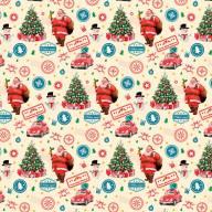 Бумага в листах 70*100 ±5% (25 шт.) 80г &quot;С Новым годом&quot; (микс 121) 1/10 Арт: 000402/121 - Бумага в листах 70*100 ±5% (25 шт.) 80г "С Новым годом" (микс 121) 1/10 Арт: 000402/121