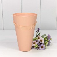 Коробка "Ваза для цветов" 13*20 Персиковый 1/10 1/120 Арт: 720108/4-6