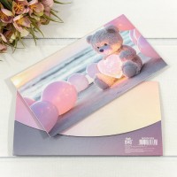 Конверт подарочный 16,5*9см 383 1/10 1/250 Арт: 003004/383