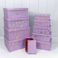 Коробки Прямоугольные Набор 1/10 34*26*15,3 &quot;Новый год&quot;-0082 1/6 Арт: 730604/0082 - Коробки Прямоугольные Набор 1/10 34*26*15,3 "Новый год"-0082 1/6 Арт: 730604/0082