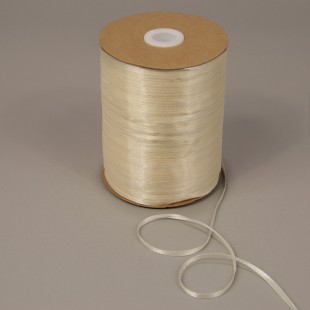 Лента Атласная Сатин (бобина) 0,3см*870ярд Бежевый 1/40 Арт: 595-03/08